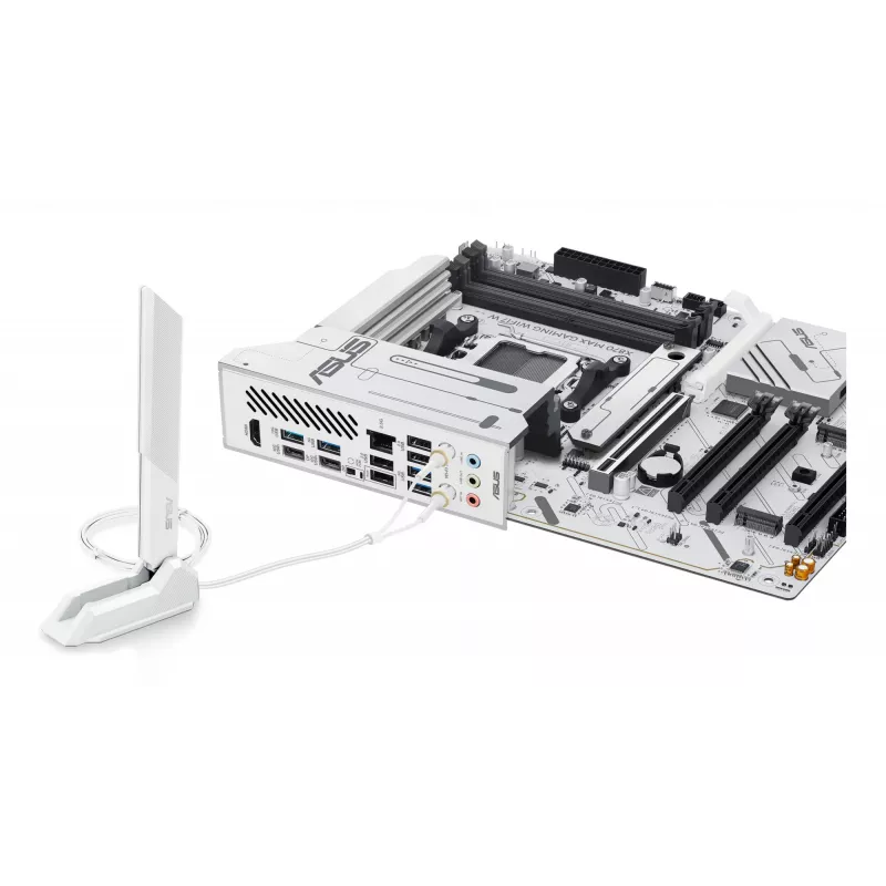 Motherboard ASUS X870 MAX GAMING WIFI7 W ATX — AMD X870, socket AM5, DDR5, 4 DIMM, Wi‑Fi 7, LAN 2,5Gb