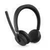 Headset com ANC Lenovo 6550 sem fios arco de cabeça escritório/callcenter USB Type-C Bluetooth preto