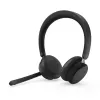 Headset com ANC Lenovo 6550 sem fios arco de cabeça escritório/callcenter USB Type-C Bluetooth preto