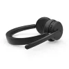 Headset com ANC Lenovo 6550 sem fios arco de cabeça escritório/callcenter USB Type-C Bluetooth preto
