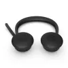 Headset com ANC Lenovo 6550 sem fios arco de cabeça escritório/callcenter USB Type-C Bluetooth preto