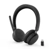 Headset Lenovo 6550 sem fios arco de cabeça escritório/callcenter USB Type-C Bluetooth preto