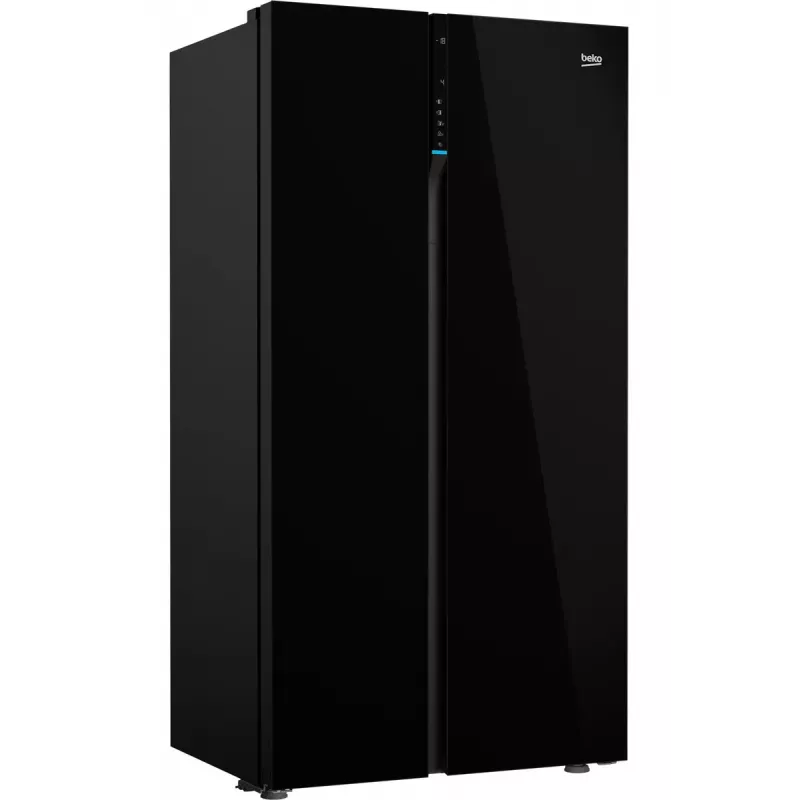 Frigorífico side-by-side Beko GN163140ZGBN independente 558 L preto