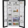 Frigorífico side-by-side Beko GN163140ZGBN independente 558 L preto