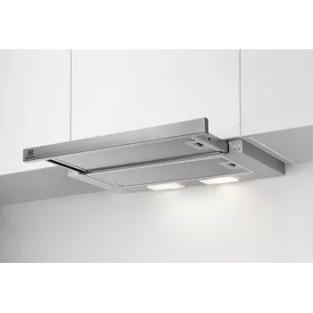 Exaustor de encastrar Electrolux LFP326S, 598 mm, filtro de gordura de alumínio, 410 m³/h