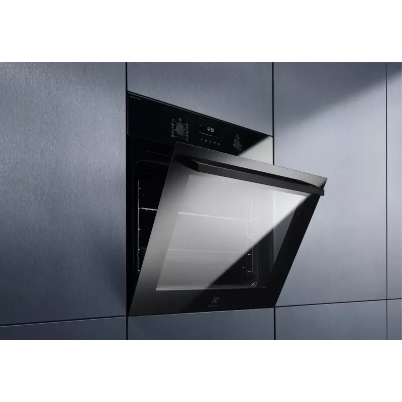 Forno de encastrar Electrolux EOD6F77WZ SteamBake 600, 72 L, limpeza catalítica, A+