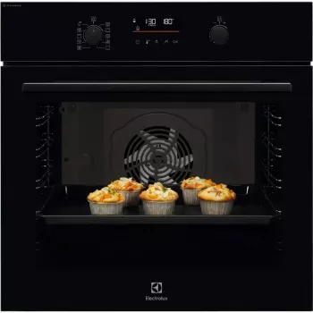 Forno de encastrar Electrolux EOD6F77WZ SteamBake 600, 72 L, limpeza catalítica, A+