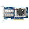 Placa de rede QNAP QXG-25G2SF-E810 interna fibra ótica 25000 Mbit/s