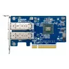 Placa de rede QNAP QXG-25G2SF-E810 interna fibra ótica 25000 Mbit/s