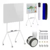 Quadro branco ergo office ER-306 — quadro horizontal de um lado apagável a seco, 1190×790 mm, independente em aço com rodas, magnético