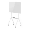 Quadro branco ergo office ER-306 — quadro horizontal de um lado apagável a seco, 1190×790 mm, independente em aço com rodas, magnético
