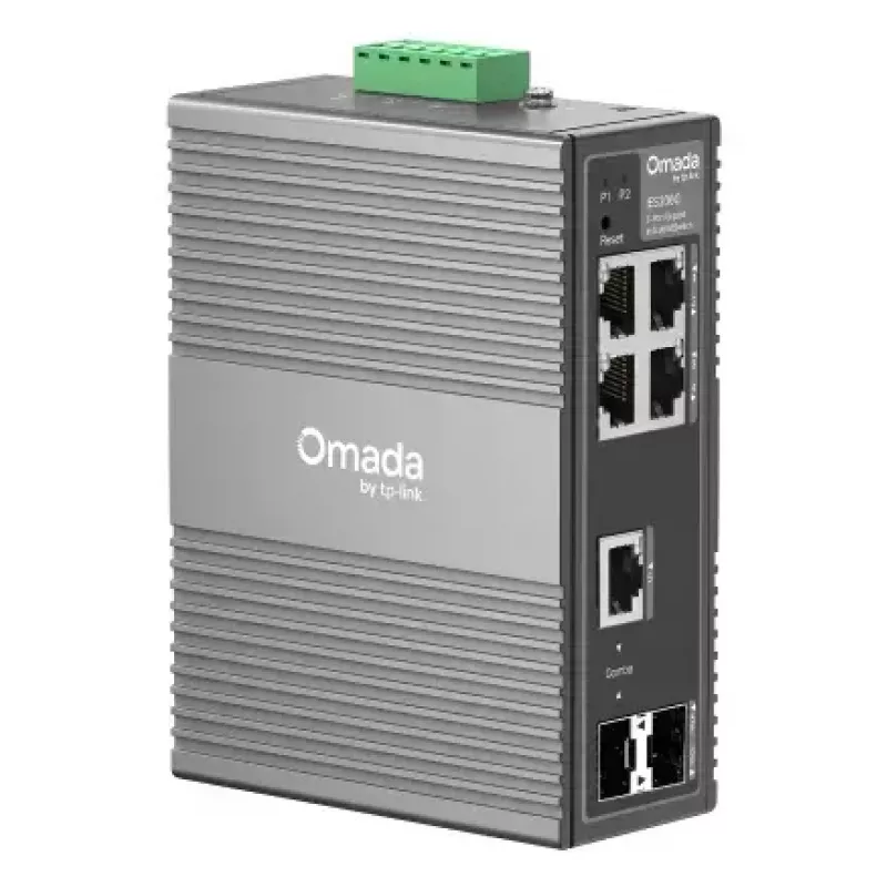Switch de rede TP-Link Omada IES206G gerido Gigabit Ethernet (10/100/1000) preto