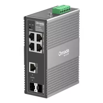 Switch de rede TP-Link Omada IES206G gerido Gigabit Ethernet (10/100/1000) preto