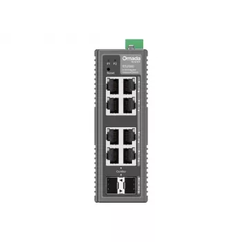 Switch de rede TP-Link Omada IES208G gerido Gigabit Ethernet (10/100/1000)