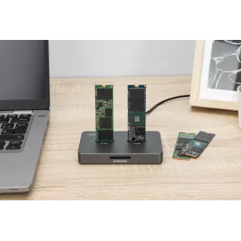 Docking station Digitus DA-71546-1 M.2 NVMe SATA USB-C 10 Gbit/s