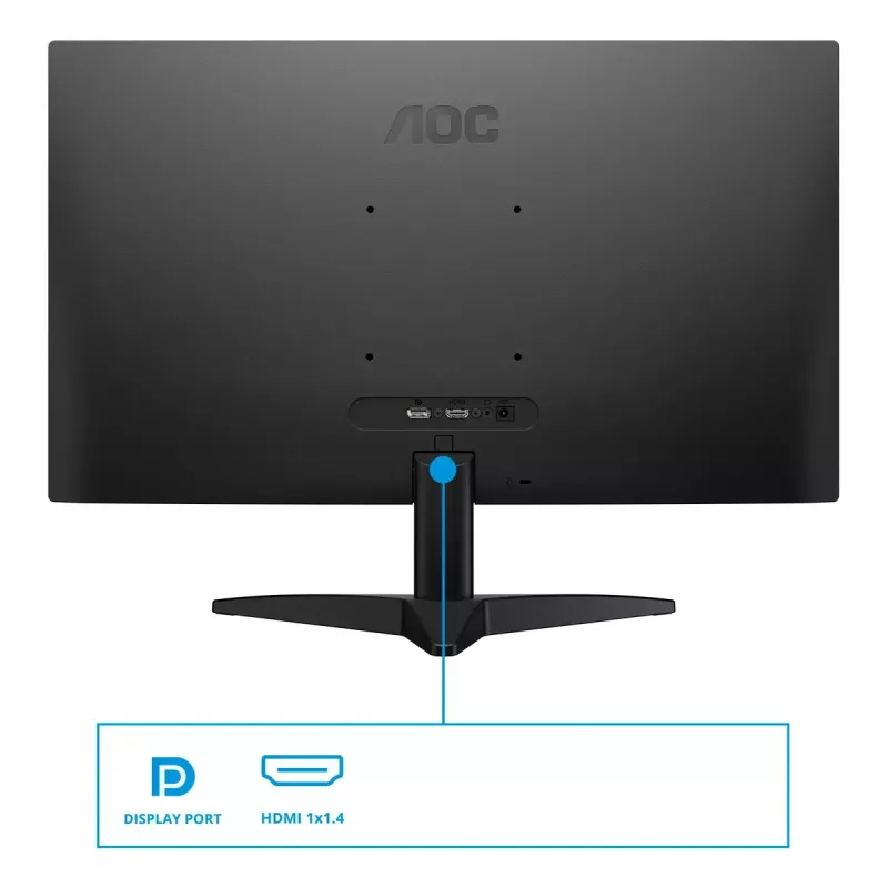 Monitor de computador AOC B3 24B36X 60,5 cm (23,8 inch) 1920 x 1080 píxeis Full HD LED preto