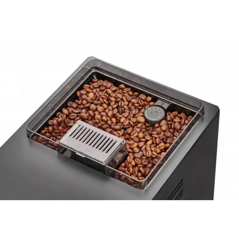 Amica Elegance CM 7011 máquina de café expresso, moinho de aço, sistema integrado de espumação de leite