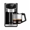 Amica CD2011 máquina de café de filtro com ecrã LED, 1100 W, 1,8 l, 6 chávenas, preta