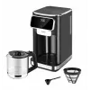 Amica CD2011 máquina de café de filtro com ecrã LED, 1100 W, 1,8 l, 6 chávenas, preta