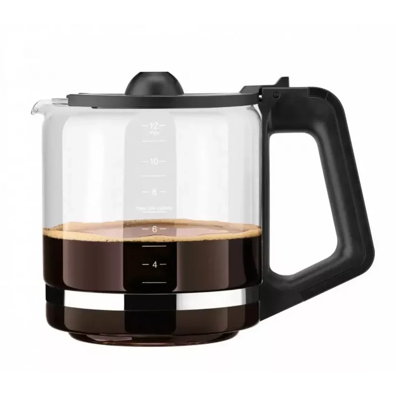 Amica CD2011 máquina de café de filtro com ecrã LED, 1100 W, 1,8 l, 6 chávenas, preta
