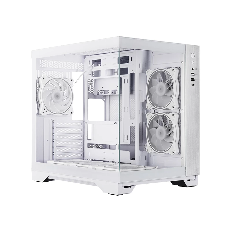 Caixa de computador Chieftec GM-30W-TG-OP Cube branco