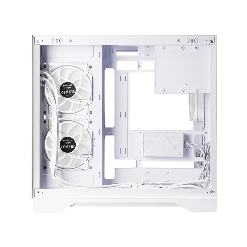Caixa de computador Chieftec GM-30W-TG-OP Cube branco