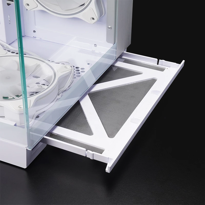 Caixa de computador Chieftec GM-30W-TG-OP Cube branco