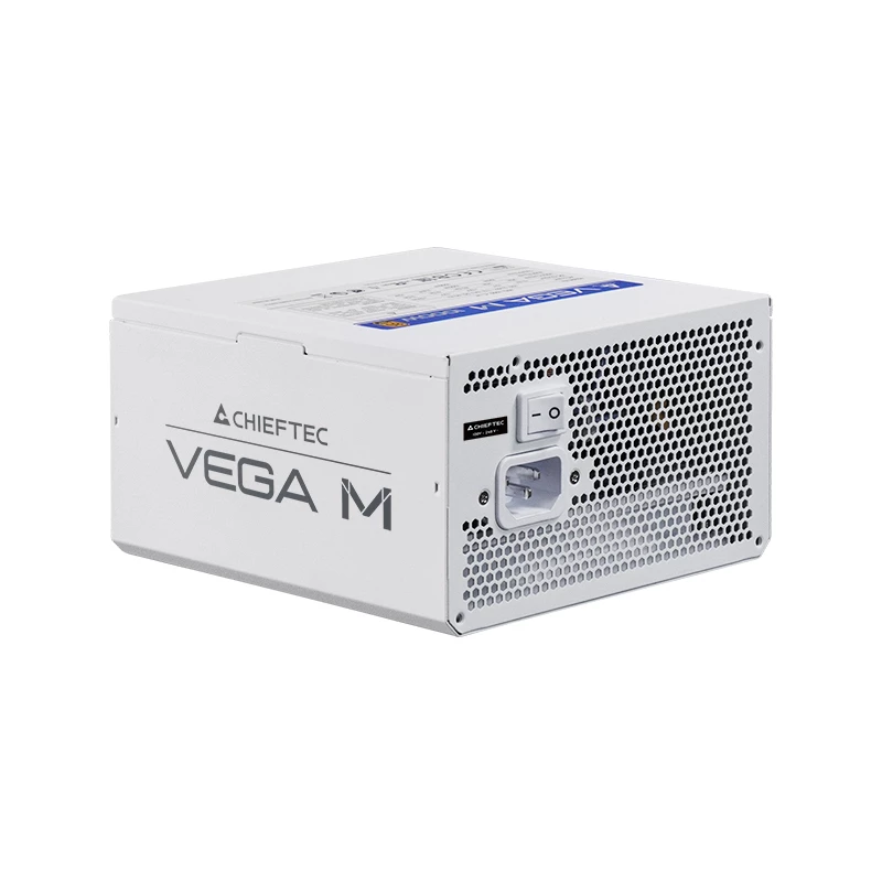 Fonte de alimentação Chieftec Vega PPG-750-CW 750 W 24-Pin ATX ATX branco