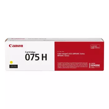 Toner Canon 075 alta capacidade 2500 páginas amarelo
