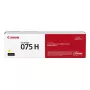 Toner Canon 075 alta capacidade 2500 páginas amarelo