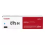 Tinteiro Canon 075 alta capacidade ciano 2500 páginas
