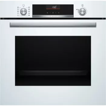 Forno elétrico de encastrar Bosch Serie 6 HBG536EW4 — 71 L, 3400 W, branco, EasyClean, 10 programas automáticos