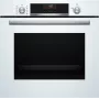 Forno elétrico de encastrar Bosch Serie 6 HBG536EW4 — 71 L, 3400 W, branco, EasyClean, 10 programas automáticos