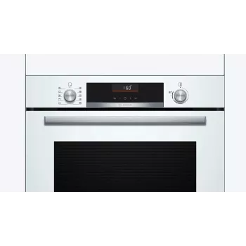 Forno elétrico de encastrar Bosch Serie 6 HBG536EW4 — 71 L, 3400 W, branco, EasyClean, 10 programas automáticos