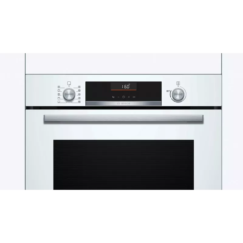 Forno elétrico de encastrar Bosch Serie 6 HBG536EW4 — 71 L, 3400 W, branco, EasyClean, 10 programas automáticos