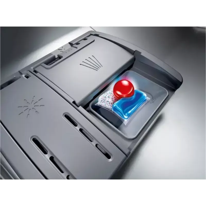 Máquina de lavar loiça de encastrar Bosch SMU2HVS06E — 60 cm totalmente integrada, 14 conjuntos, 5 programas, secagem por permutador de calor