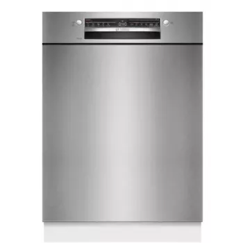 Máquina de lavar loiça de encastrar Bosch SMU2HVS06E — 60 cm totalmente integrada, 14 conjuntos, 5 programas, secagem por permutador de calor