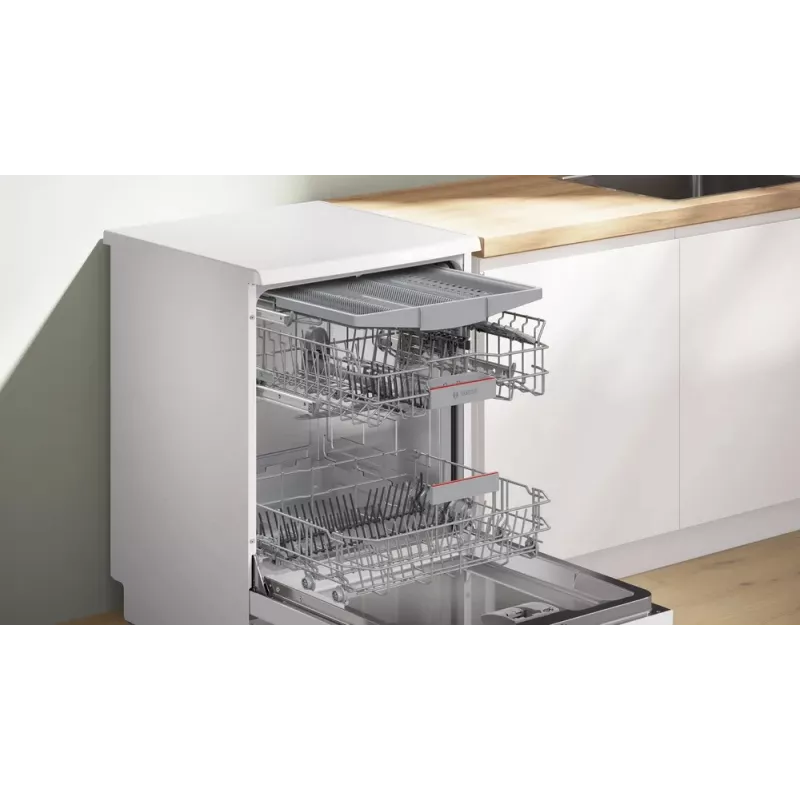 Máquina de lavar loiça Bosch Serie 4 SMS4HVW14E de instalação livre 60 cm — 14 conjuntos, 46 dB, permutador de calor