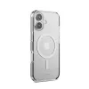 Capa Crong Clear MAG com MagSafe para iPhone 17 transparente CRGCLRMIP1763TRS