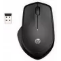 Rato sem fios HP 280 Silent, para destros, ótico, RF sem fios, preto
