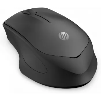 Rato sem fios HP 280 Silent, para destros, ótico, RF sem fios, preto