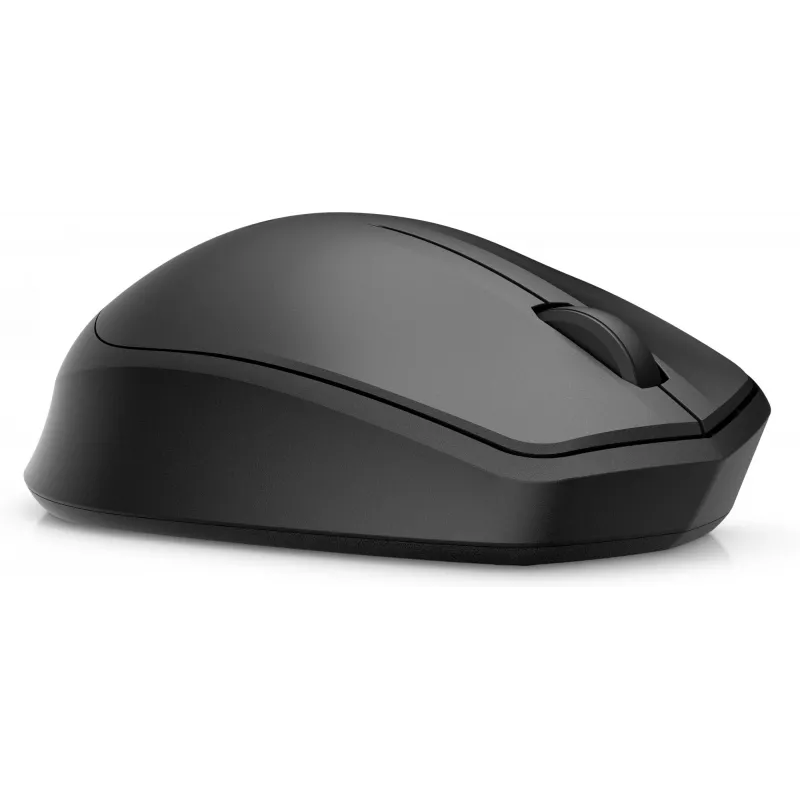 Rato sem fios HP 280 Silent, para destros, ótico, RF sem fios, preto