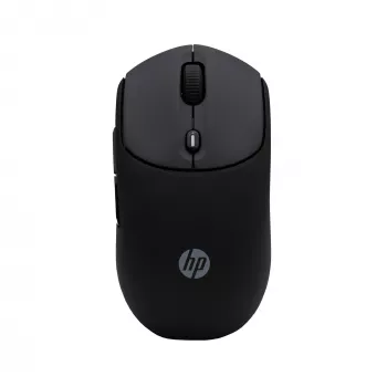 Rato sem fios HP 400 Quiet preto, ambidestro, RF sem fios + Bluetooth, 6000 DPI, preto