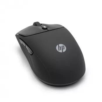 Rato sem fios HP 400 Quiet preto, ambidestro, RF sem fios + Bluetooth, 6000 DPI, preto