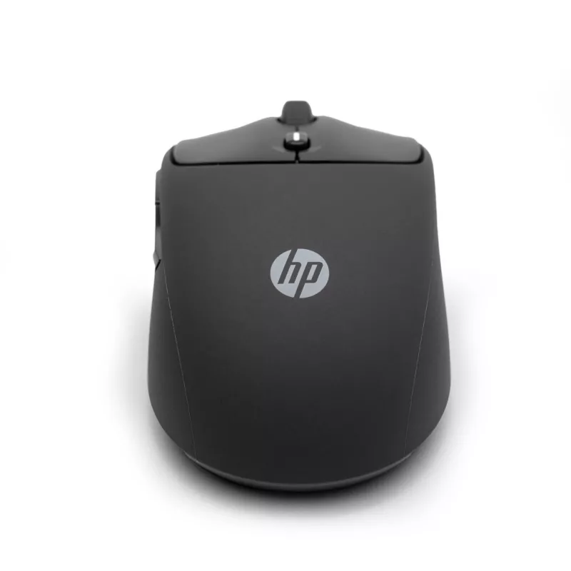 Rato sem fios HP 400 Quiet preto, ambidestro, RF sem fios + Bluetooth, 6000 DPI, preto