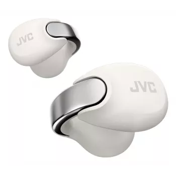 Headset JVC HA-NP1T True Wireless Stereo (TWS) ear-clip-on chamadas/música USB Type-C Bluetooth prateado, branco