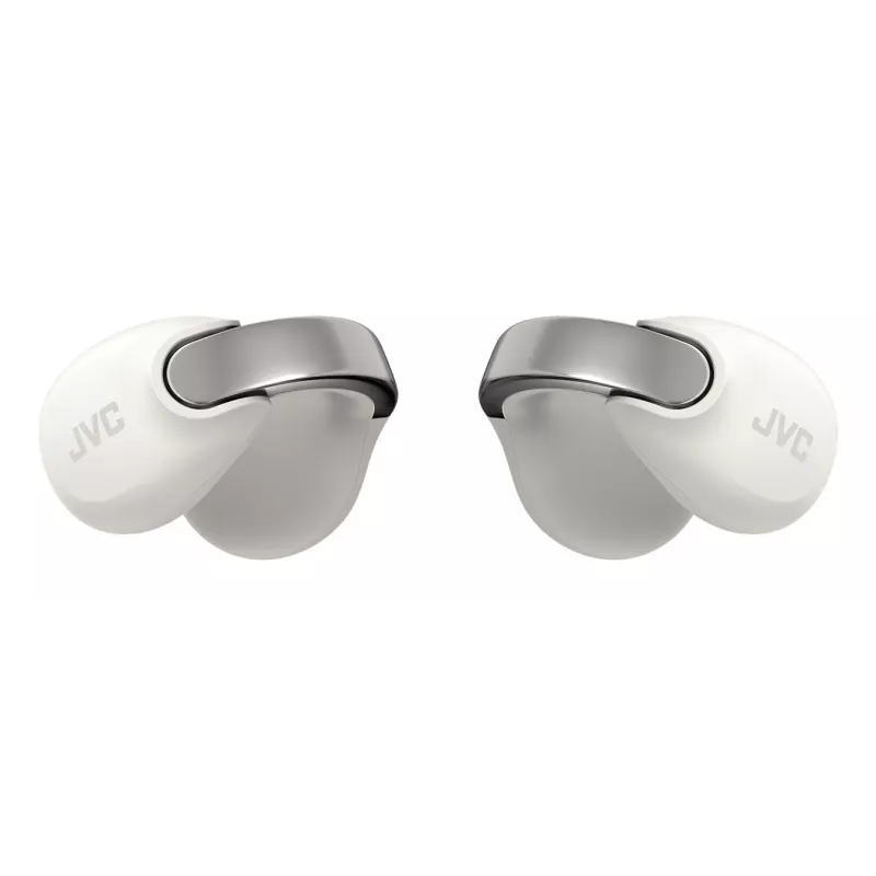 Headset JVC HA-NP1T True Wireless Stereo (TWS) ear-clip-on chamadas/música USB Type-C Bluetooth prateado, branco