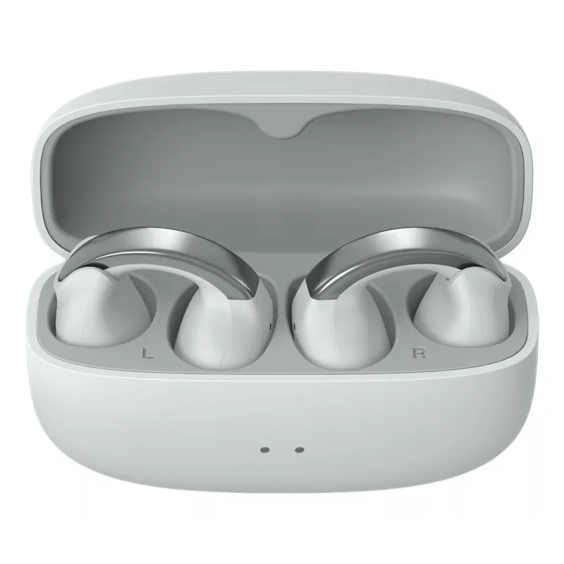 Headset JVC HA-NP1T True Wireless Stereo (TWS) ear-clip-on chamadas/música USB Type-C Bluetooth cinzento, prateado