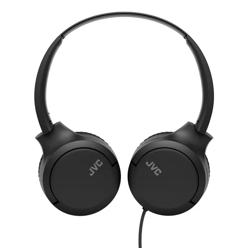 JVC HA-S33UC-BU auscultadores supra-auriculares com fio, USB-C, microfone e telecomando, cabo de 1,2 m, pretos