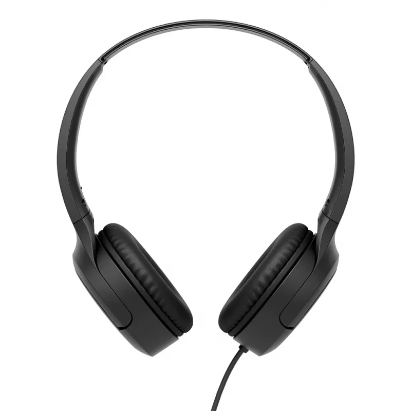JVC HA-S33UC-BU auscultadores supra-auriculares com fio, USB-C, microfone e telecomando, cabo de 1,2 m, pretos